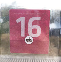 printed window labels