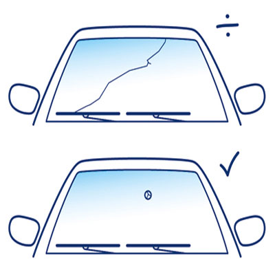 First aid for windshields