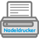 Dieses Papier mit integriertem Etikett ist geeignet für Nadeldrucker