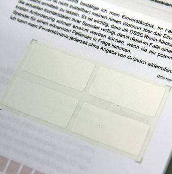 medical labels